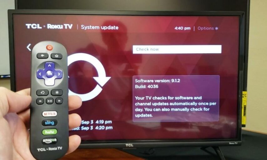 How to Update System Software to Latest Version TCL Roku TV