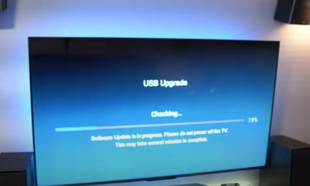 USB Upgrade TV software